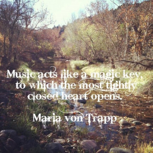 music acts like a #magic key to which the most tightly closed #hear ...