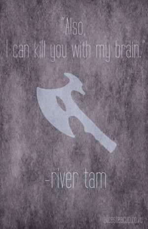 Firefly River Tam Minimalist Poster 