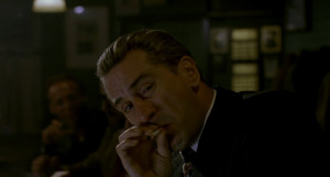 Robert De Niro Smoking Cigarette