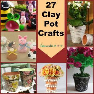 Clay Flower Pot Craft Ideas