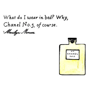... Chanel Perfume - Coco - Chic - Typography Painting - Quote Painting