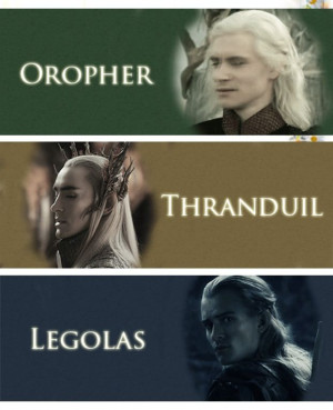 The elves of Mirkwood