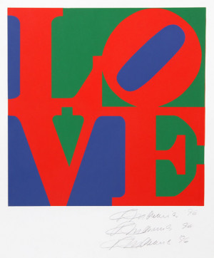 Robert Indiana The Book Love