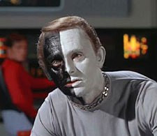 Frank Gorshin in 1966 “Batman” movie, top, “Star Trek,” above.