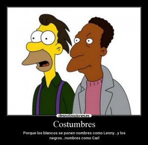 Lenny And Carl Simpsons