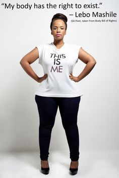 THIS IS ME' campaign Plus Model Lala Photography by Curtis Gallon ...