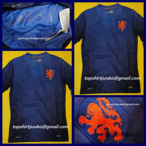 new 2014 world cup netherlands away blue soccer jersey holland