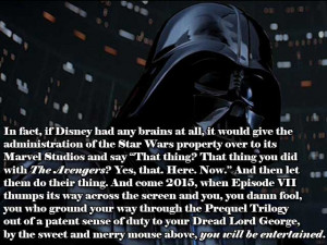 Disney just bought the Star Wars franchise. This could be awesome.