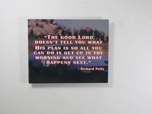 8x10 Aluminum Sign Racer Quote Petty the by BlueFireEngraving, $20.00