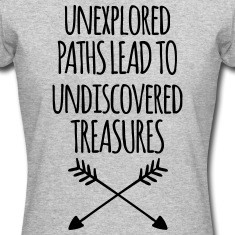 Unexplored Paths Women's T-Shirts