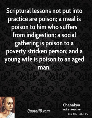 ... social gathering is poison to a poverty stricken person; and a young