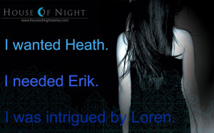 house of night series, zoey, heath, erik, and loren. by P.C. and ...