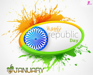 Happy Republic Day of India 26 January Wishes and Greetings Image SMS ...