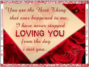 Never Stopped Loving You