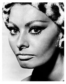 One of the most beautiful women of all time, Sophia Loren , famously ...