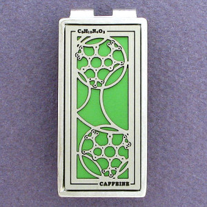 Caffeine Money Clip - Customize with your favorite color