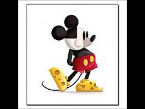 Disney Underground Mickey Mouse Say Cheese Giclee Print