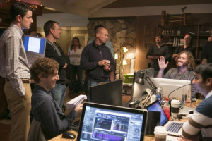 Silicon Valley: Alec Berg, Mike Judge, Zach Woods, T.J. Miller, Thomas ...