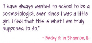 the first step in becoming a cosmetologist is finding a cosmetology or ...