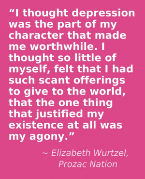 Elizabeth Wurtzel, Prozac Nation