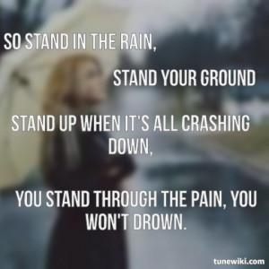Stand In the Rain-Superchick