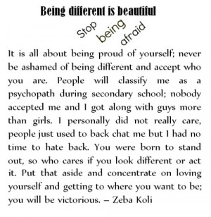 Showing Gallery For Tumblr Quotes About Being Different
