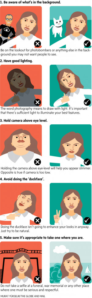 ... : How to take the perfect selfie, in 5 short steps Add to