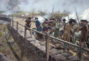 concord bridge the site of bloody fighting in 1775 the concord museum ...