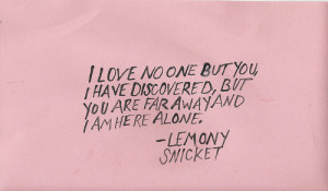 quotes words lit pink lemony snicket