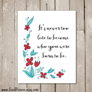 Wall art quotes - Retirement gifts for women- Inspirational wall art ...
