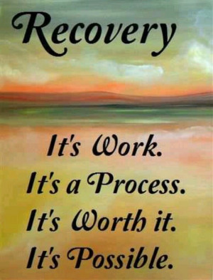 Any investment in yourself is not a waste! Recovery is possible and ...