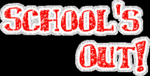 Schools Out Red