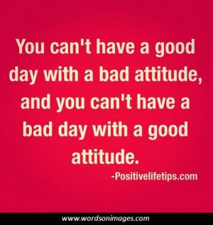 Positive attitude quotes