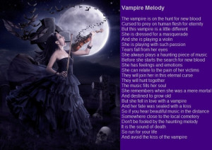 CLAIMED Soulmate Special - Sanguine Vampire Lady Quote