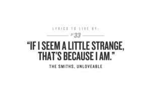 The Smiths lyrics