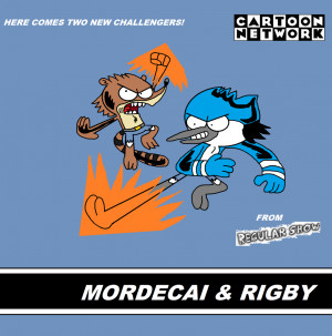 Cartoon Network - Mordecai and Rigby by thekirbykrisis
