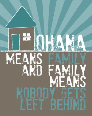Ohana Means Family - Lilo & Stitch Canvas Print