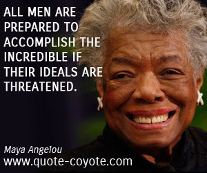 Maya Angelou quotes - Quote Coyote