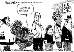 Flu Shot Cartoons