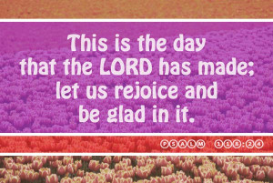 ... do you do in days like those? What does the Bible say we should do