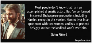 More John Ritter Quotes