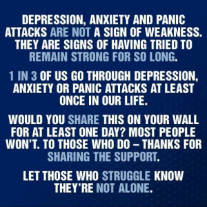 Depression, Anxiety& Panic Attacks