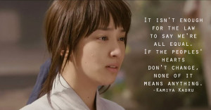 rurouni kenshin quotes kamiya kaoru