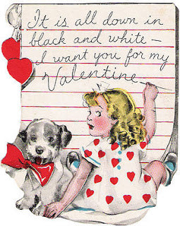 Vintage Valentine Pretties, quotes and humor