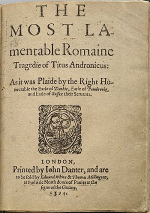 Titus Andronicus , the “grotesquely violent” Shakespearean tale of ...