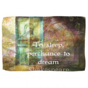 Midsummer Night's Dream Quote By Shakespeare Kitchen Towel