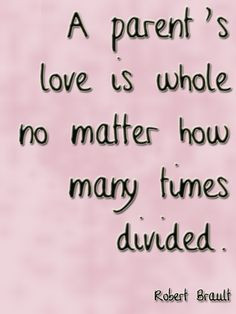 LOVE THIS!! As a mother my biggest fear is my children to feel like ...