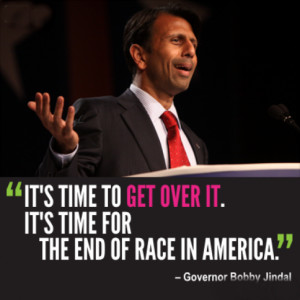 It's time to get over it. It's time for the end of race in America.