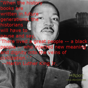 Martin Luther King Jr. on Black Influence