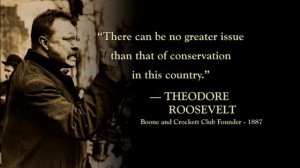 Theodore Roosevelt and George Bird Grinnell founded the Boone and ...